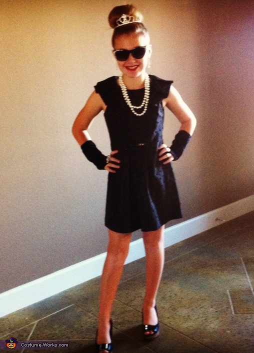 Audrey from Breakfast at Tiffany's Costume