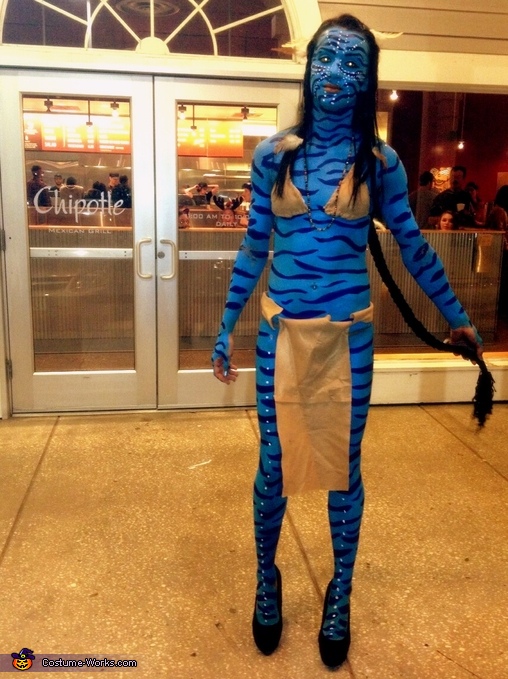 Avatar Costume For A Women Diy Costumes Under 35 2737