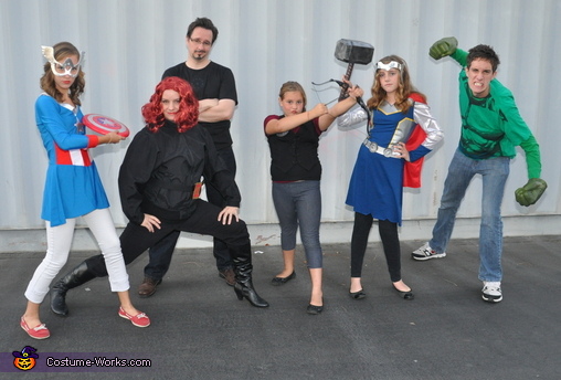 Avengers Family Costume