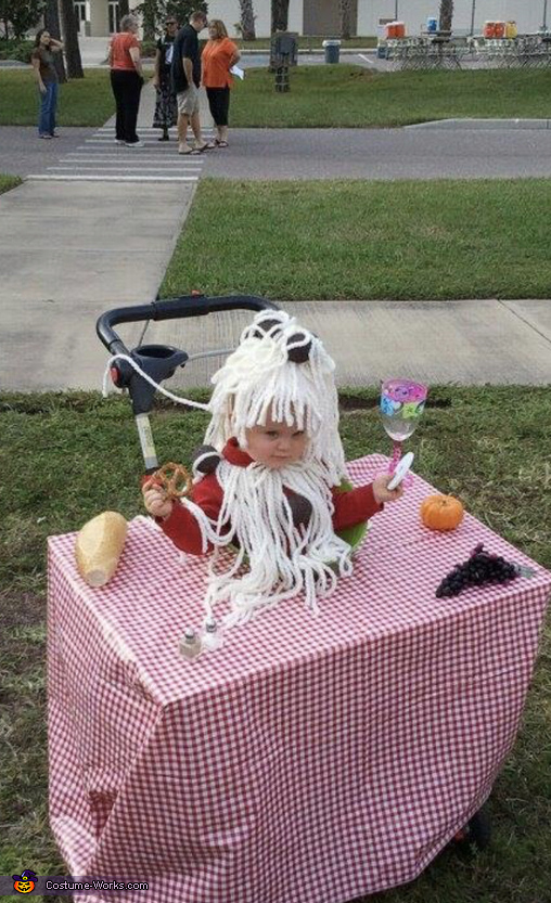 Baby Bowl of Spaghetti and Meatballs Costume