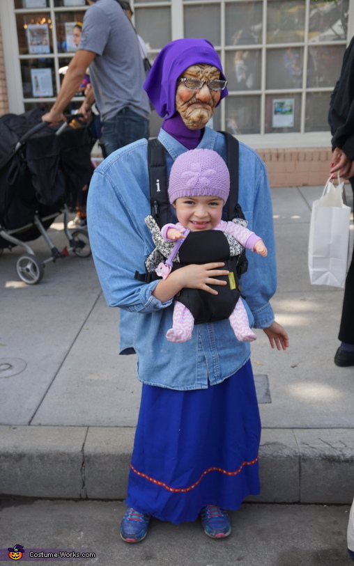 Baby Brielle and Grandma Costume