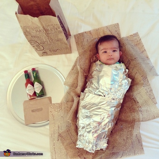 newborn burrito costume