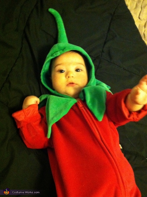Baby Chili Pepper Costume