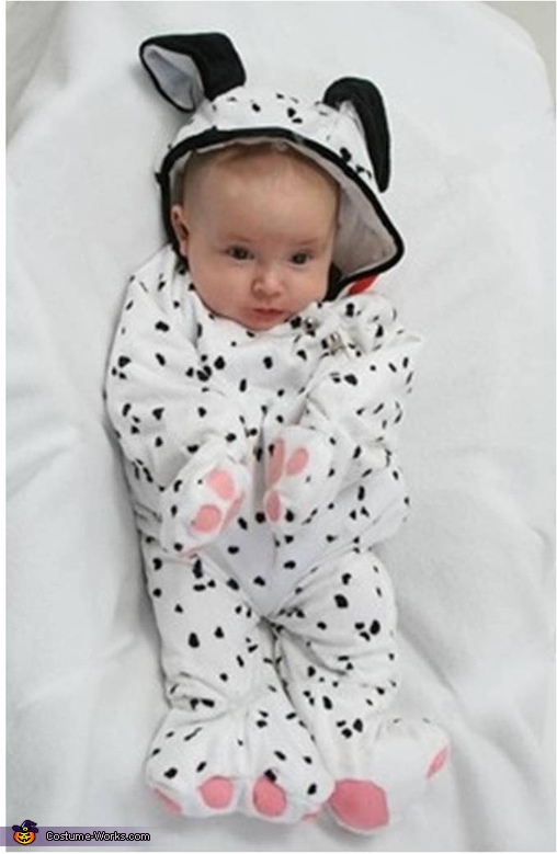 dalmatian costume baby