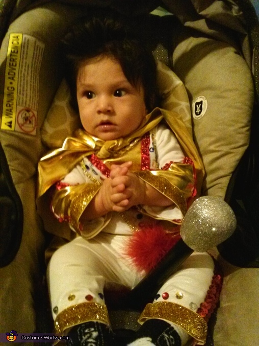 Newborn best sale elvis costume