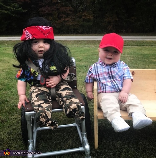 Baby Forrest Gump and Lt. Dan Costume