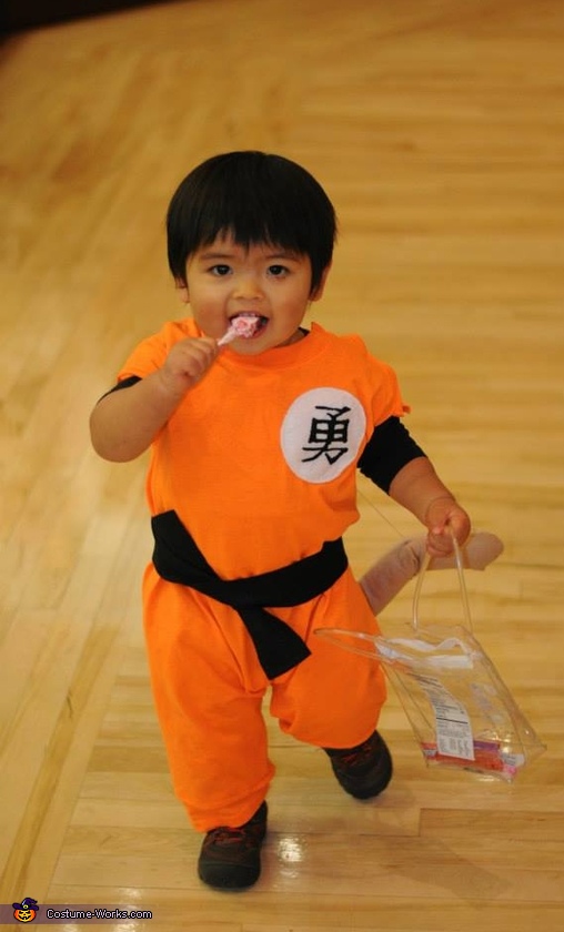 son goku baby costume