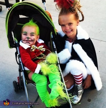 Baby Grinch and Cindy Lou Who Costumes