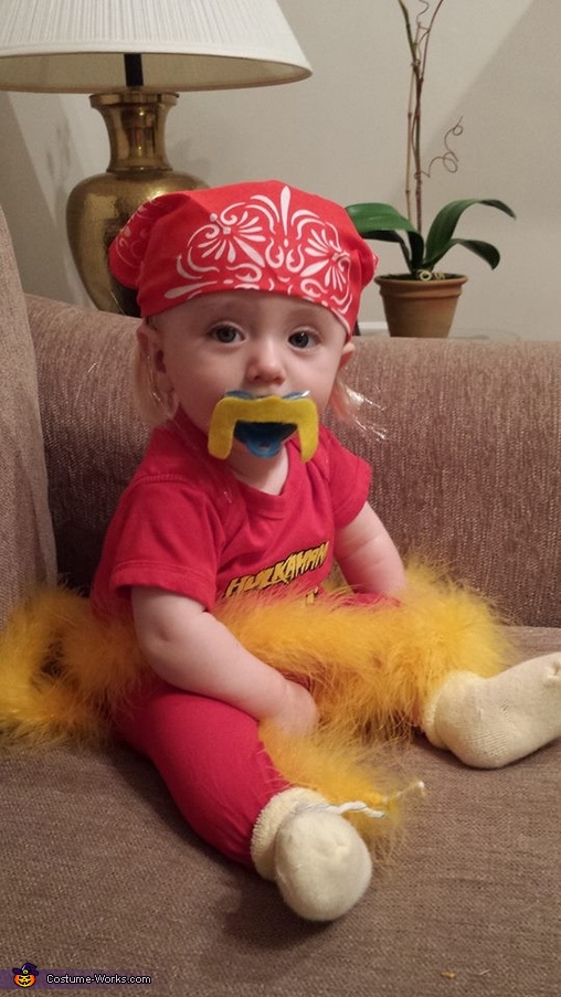 Baby Hulk Hogan Costume