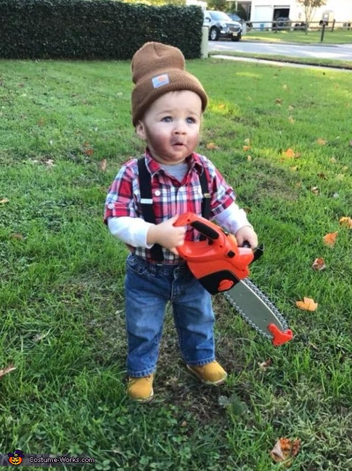 Baby 2025 lumberjack outfit