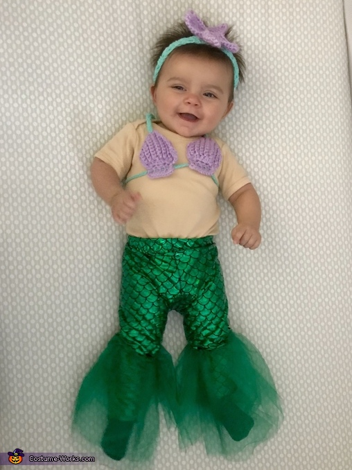 Baby Mermaid Costume