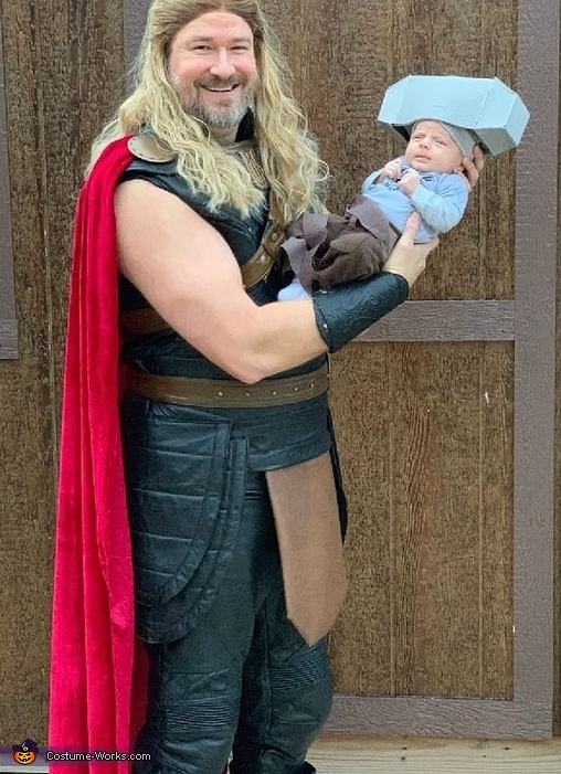 newborn thor costume