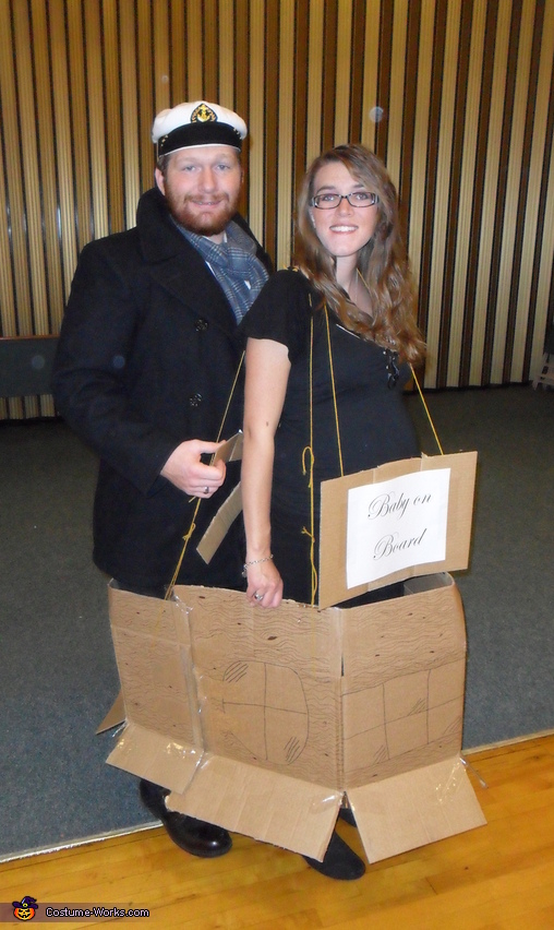 Baby on Board Pregnancy Couple Costume