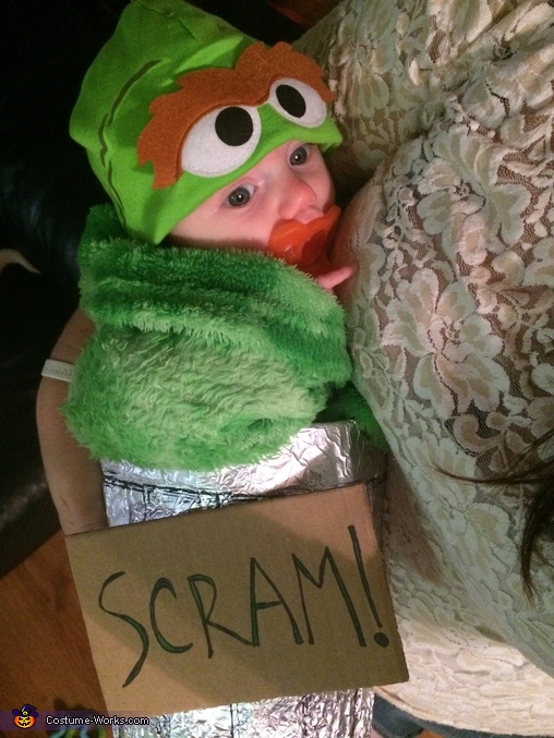Baby Oscar the Grouch Costume