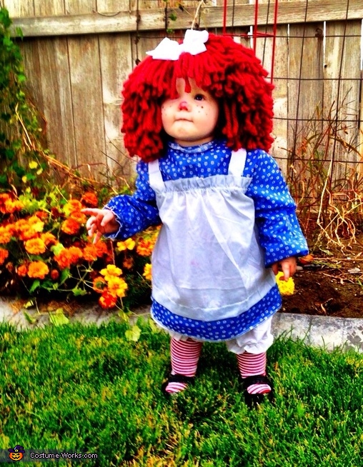 Baby Raggedy Ann Costume