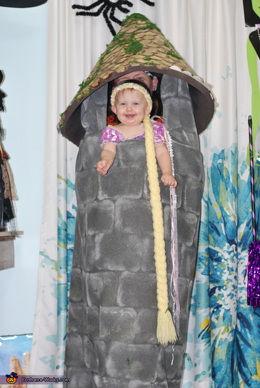 Baby Rapunzel and her Tower Costume