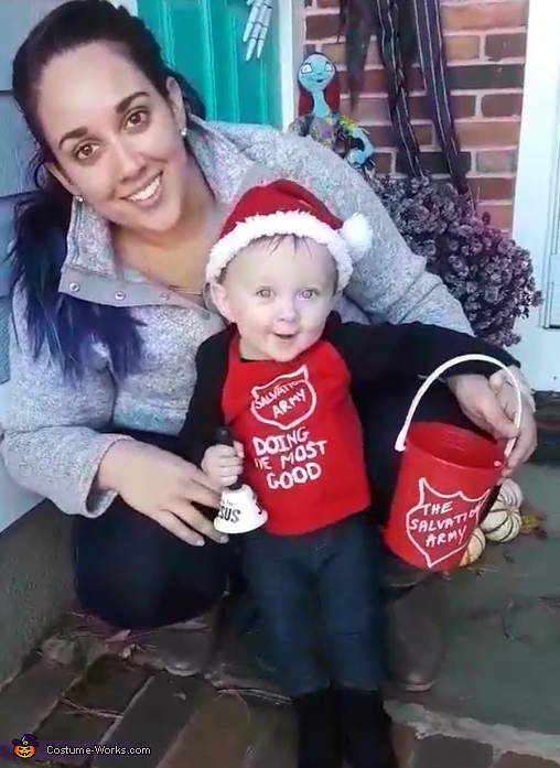 Baby Salvation Army Bell Ringer Costume
