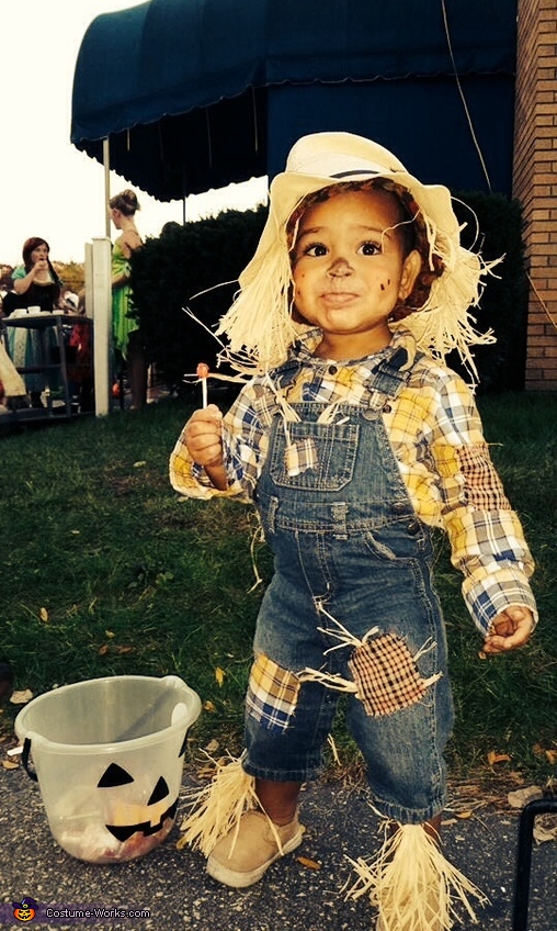 Cute Baby Scarecrow Costume