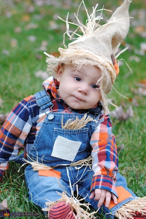 scarecrow baby girl costume