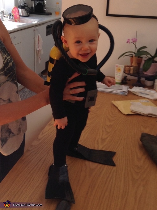 Baby Scuba Diver Costume