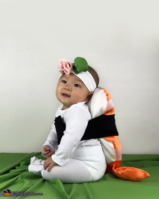 Baby Shrimp Sushi Costume