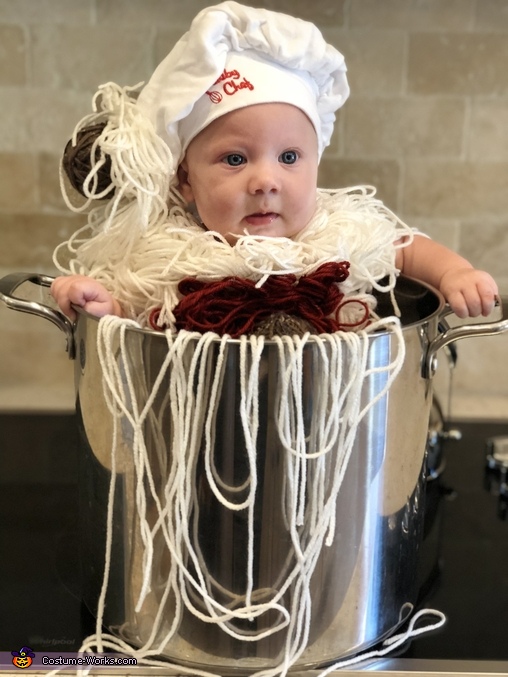 Baby Spaghetti and Meatballs Costume