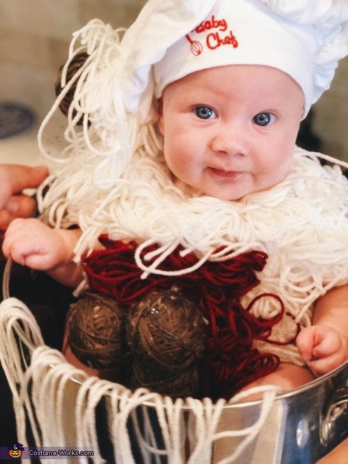 Baby Spaghetti and Meatballs Costume - Photo 3/3