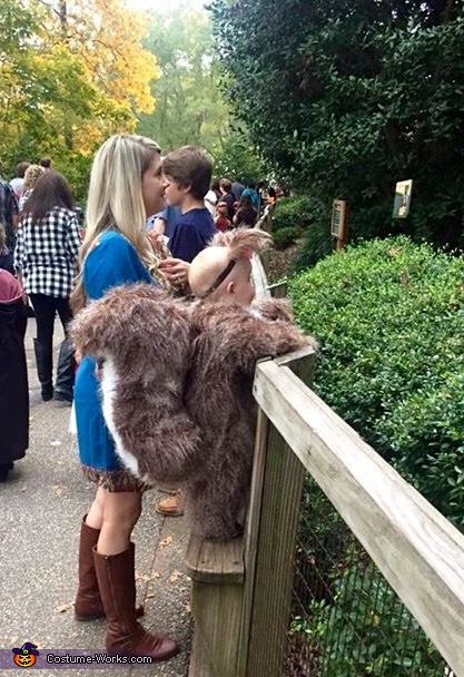 squirrel costume baby