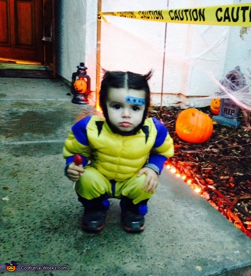 baby wolverine halloween costume