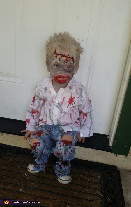 Zombie costume  Baby halloween costumes, Zombie costume, Baby halloween