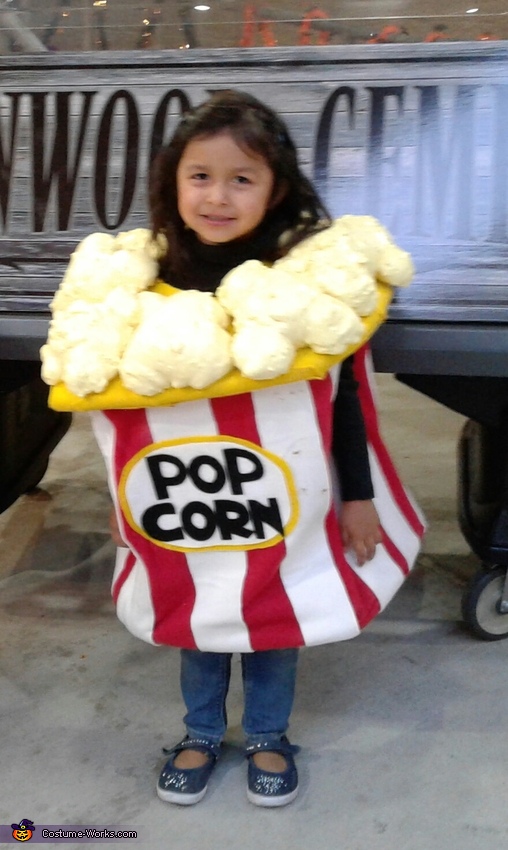 Bag of Pop Corn Costume