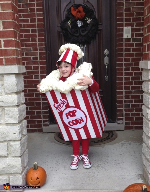 Bag of Popcorn Costume