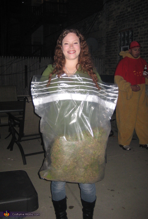 Bag of Weed Costume