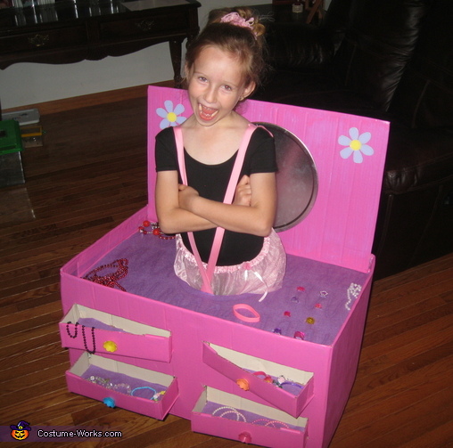 Ballerina in a Jewelry Box Costume