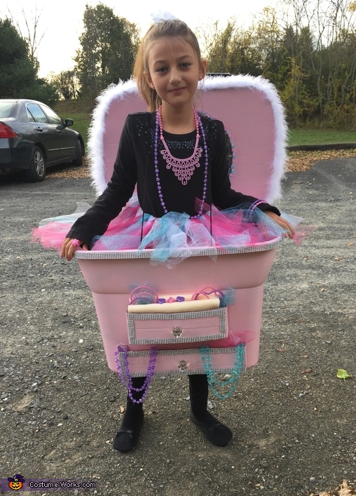Ballerina in a Jewelry Box Costume