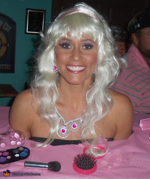 Barbie Styling Head Costume