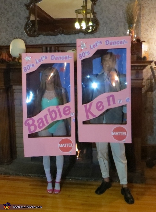80's Let's Dance! Barbie and Ken Costume