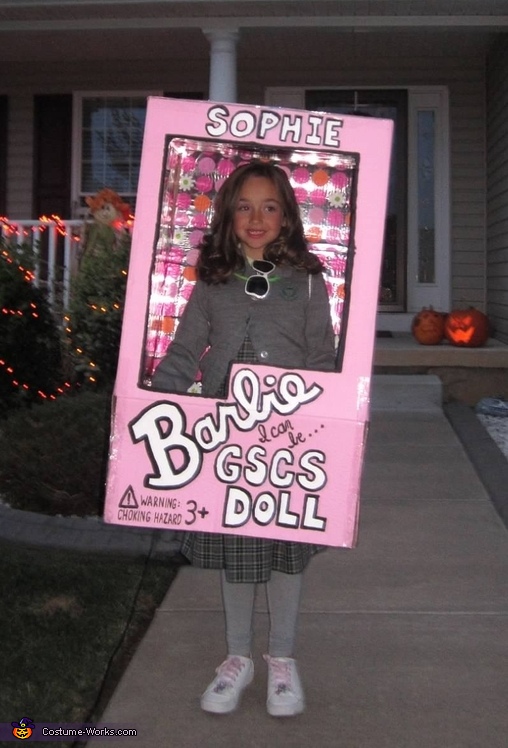 Barbie I Can Be Barbie in a Box Costume