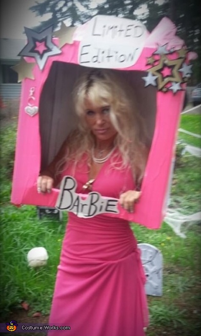 Barbie in a Box Costume