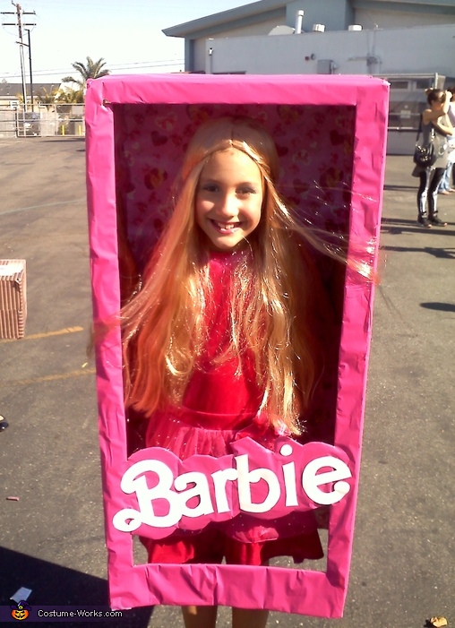 Barbie in a Box - DIY Halloween Costume DIY Costumes