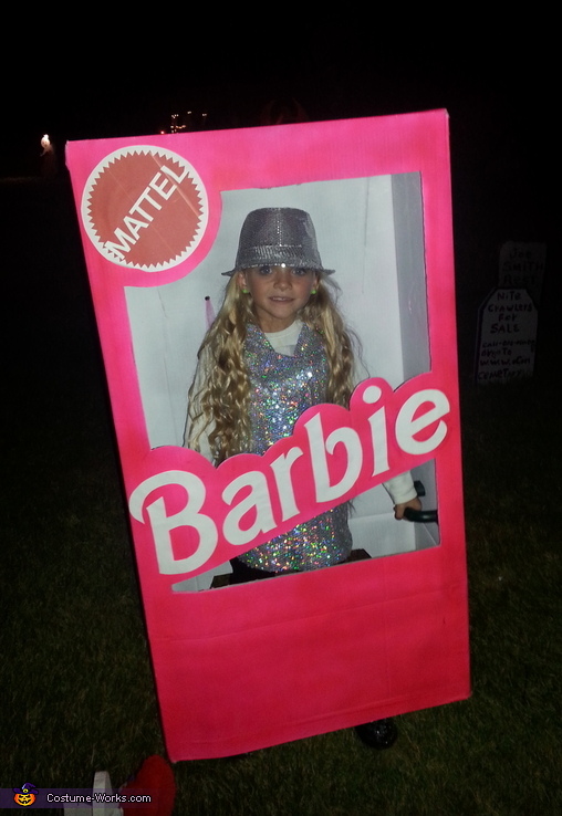 Kid's Barbie Box Costume