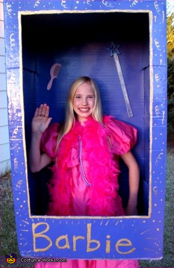 Barbie in a Box Costume