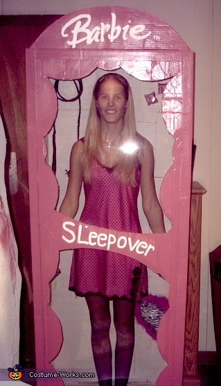 Sleepover Barbie Doll in the Box   Costume
