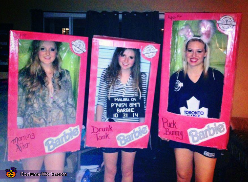 Limited Edition Barbies Group Costume