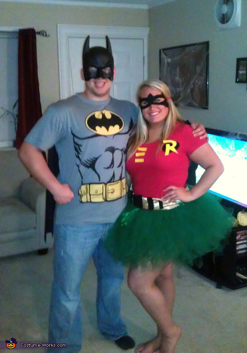 diy batman and robin costumes