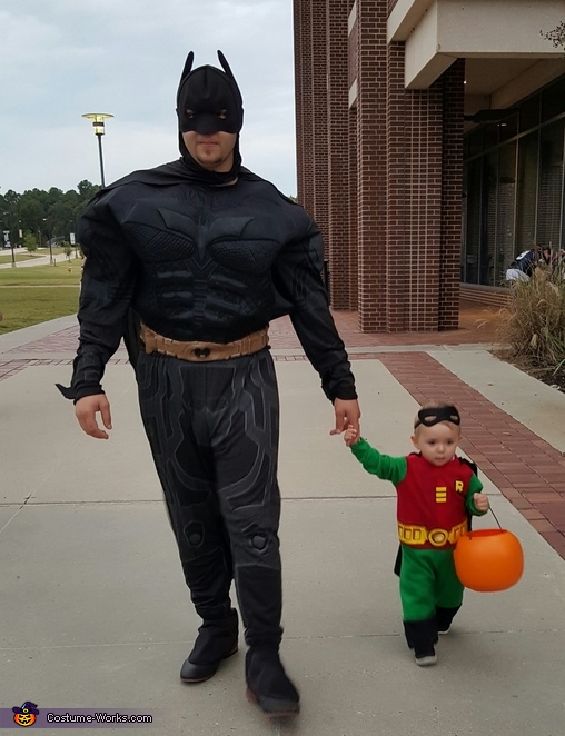 Batman And Robin Dad And Son Halloween Costume