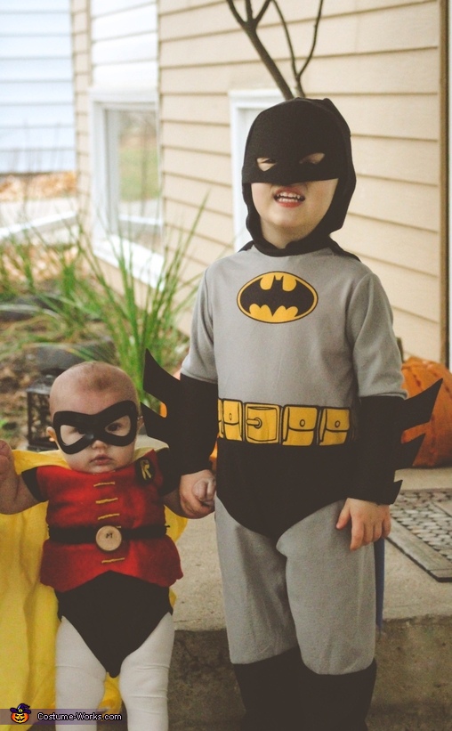 Batman and Robin Costume | DIY Costumes Under $25