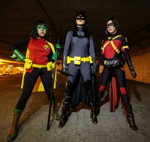 Batman and Robins Group Costume