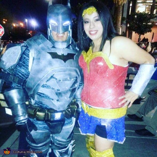 Rockabilly Batman / Wonderwoman Halloween Costume, After 3 …