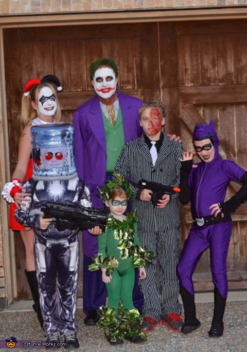 Batman Villains Family Halloween Costume | DIY Costumes Under $65